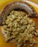 Mongetas amb botifarra