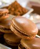 Macarons de chocolate