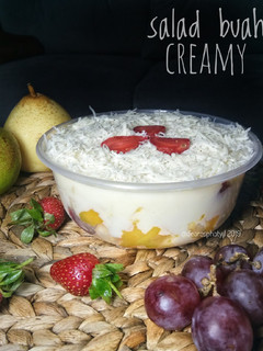 Foto resep Salad buah simple