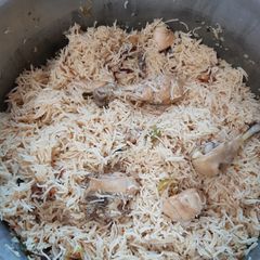 Chicken yakhni pulao A picture of Chicken yakhni pulao.