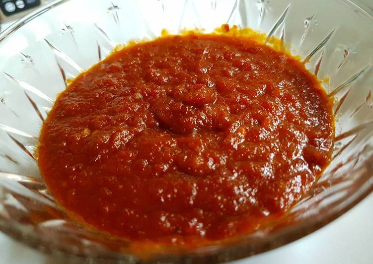 Steps to Make Speedy Thai Chilli Jam - Nam Prik Pao