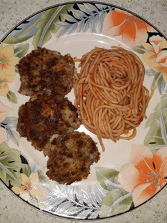 Una foto de Tortitas de picadillo y papa