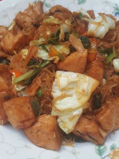 Foto resep Tumis tahu sayur pedas