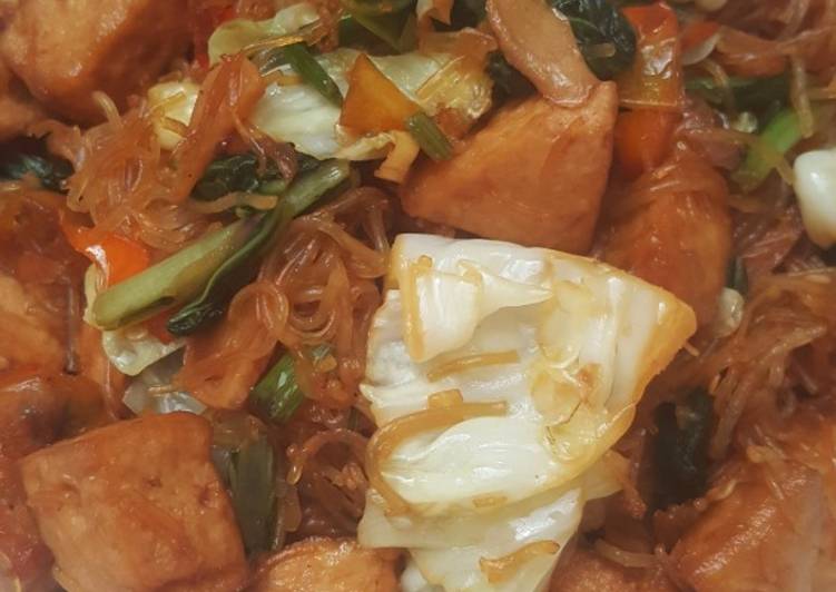 Resep Memasak Tumis tahu sayur pedas Anti Gagal