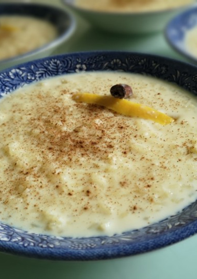 Una foto de Arroz con leche natural