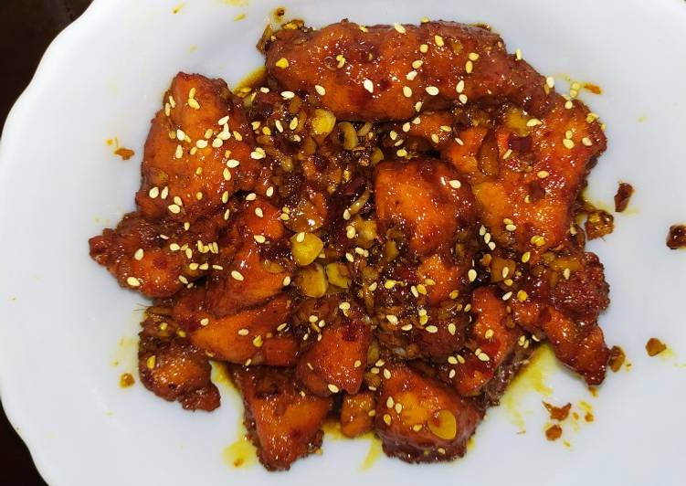 Easiest Way to Cook Perfect Honey Garlic Glazed Chicken