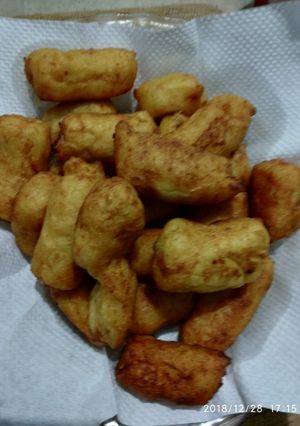 Foto resep Cheesy mashed potato fries