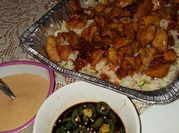 Una foto de salsa teriyaki