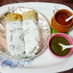 A picture of Whole wheat paneer masala rolls.