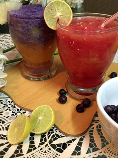 A picture of Fresh Fruity Slushies.