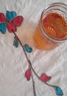 عکسی از دستور چای زعفران