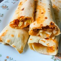 A picture of Beef shawarma.