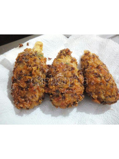 A picture of Oats Soya chaap fry.