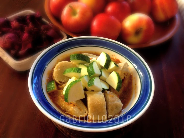 Langkah Mudah untuk Membikin Resep  Pempek DOS Bumbu Ebi (tanpa ikan) yang Bikin Ngiler, Enak