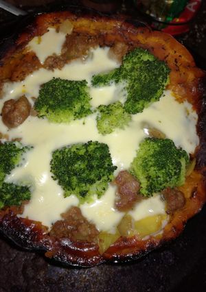 Una foto de Zapallo relleno