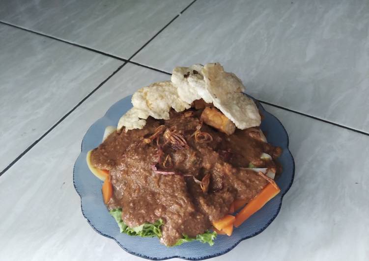 Bumbu Gado - gado siram | Cara Mengolah Gado - gado siram Yang Lezat Sekali