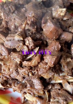 A picture of Spiced Ram Meat.