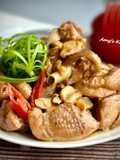 Garlic Stir-Fried Chicken Thighs / Simple Home-Style Dish