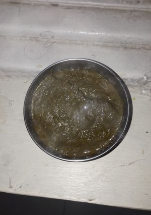 A picture of Sarso ka saag.