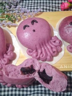Foto resep Bakpao taro isi coklat