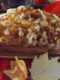 Plum cake de frutas y almendras