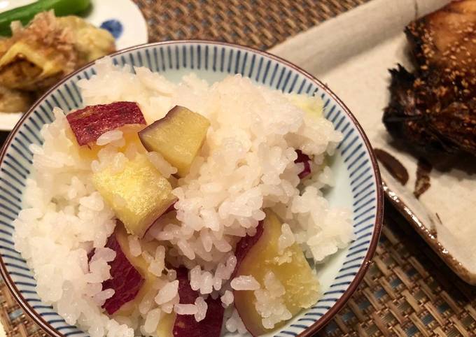 Easiest Way to Make Favorite Japanese Sweet Potato Rice