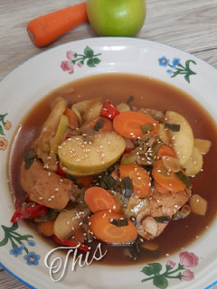 Foto resep Tumis Apel Wortel Coca Cola