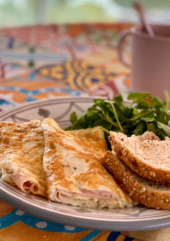 Una foto de Desayuno proteíco