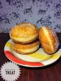 Sugar coated doughnut