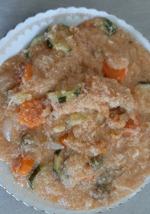Une photo de Couscous revisité au poulet bien relevé