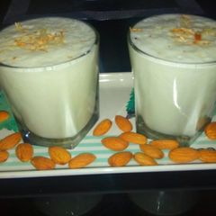 A picture of Almond-lassi.