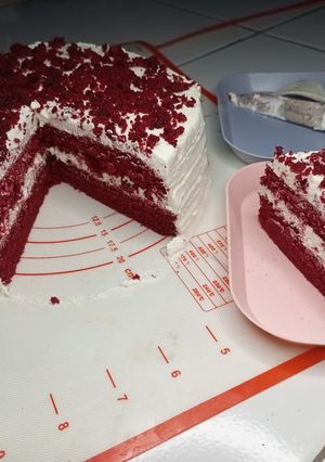Foto resep Cake red velvet