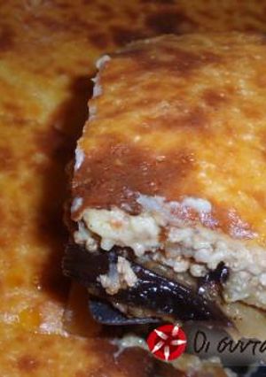 A picture of The perfect moussaka.