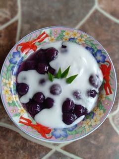 Foto resep Biji Salak / Candil Ubi Ungu