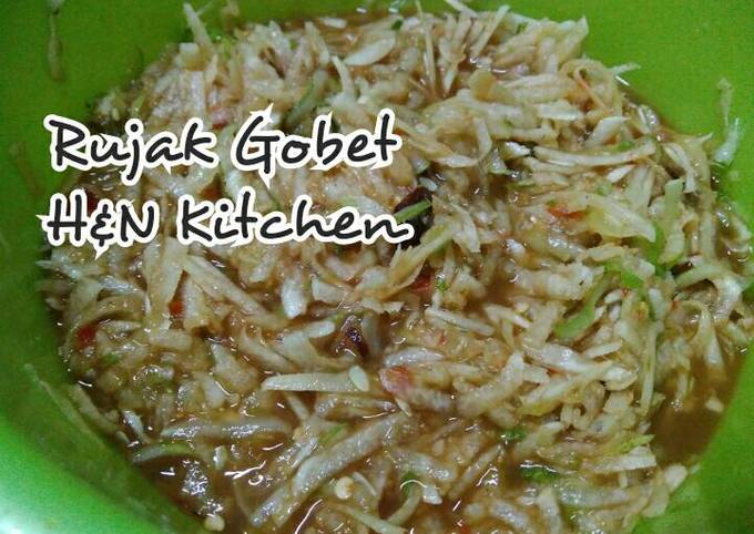 Resep 11Rujak Gobet oleh Kedai_kukisku Cookpad