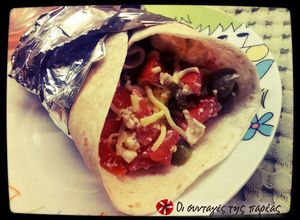 Φωτογραφία της συνταγής Burritos με ομελέτα the greek way