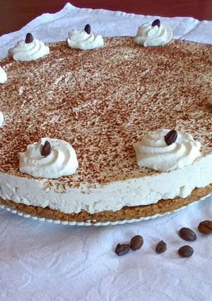 Foto di Torta fredda allo yogurt al caffè