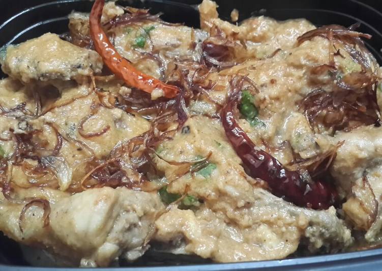 Steps to Prepare Super Quick Homemade Shahi Chicken Korma