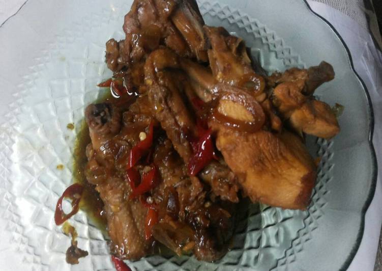 Ayam Kecap Pedas