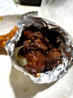 超簡單~烤骰子牛(氣炸鍋) 的食譜成品照片