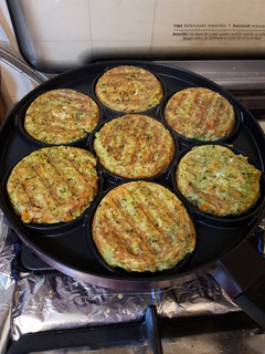 Una foto de Tortilla de brócoli rellenas con ricotta