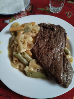 Una foto de Fideos a la Carbonara nueva versión