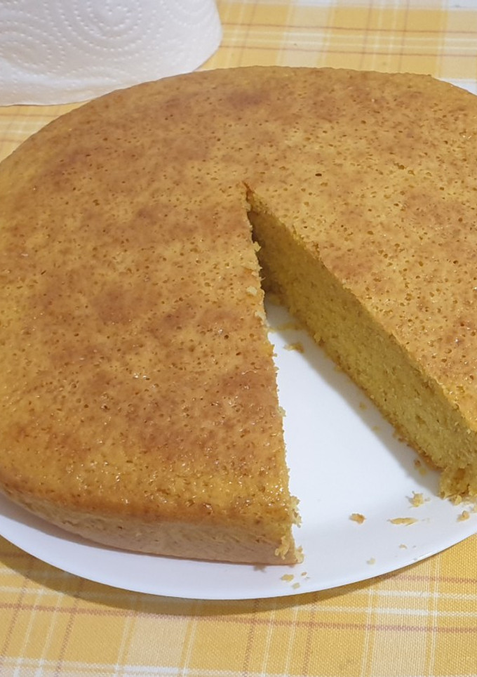 Una foto de Bizcocho de naranja