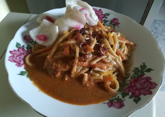 Ternyata ini lho! Bagaimana cara bikin 42. Mi Gomak Bumbu Kacang dijamin enak