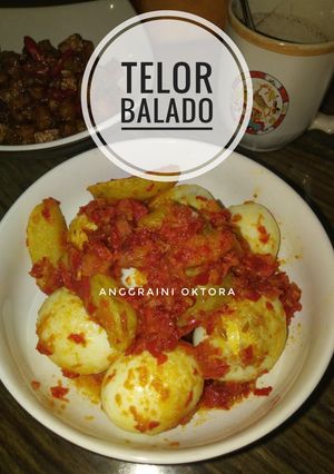 Foto resep Telor Balado Sederhana