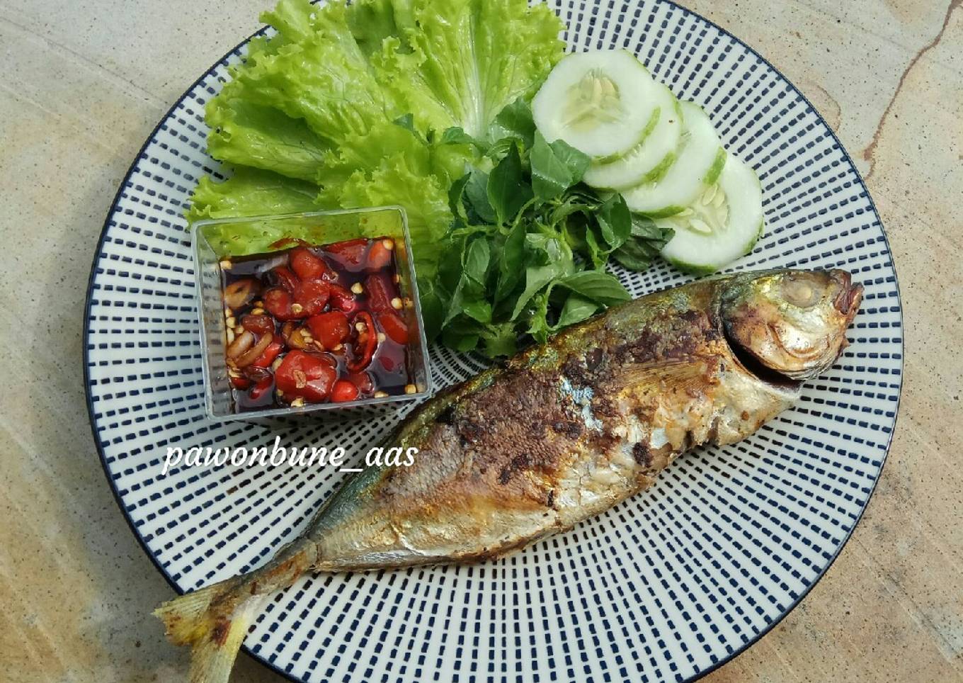 Ikan Bakar Sambal Colo - colo