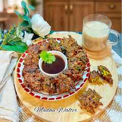 पालक पकोड़ा (Spinach fritters)-レシピのメイン写真