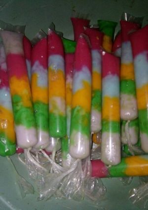 Foto resep Es Jelly Pelangi Perdana