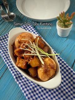 Foto resep Semur Telur Tahu dan kentang