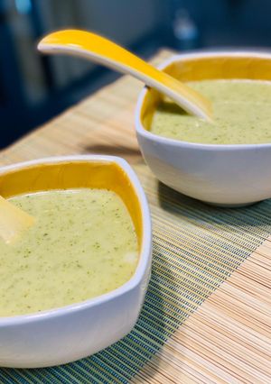 A picture of Creamy Broccoli Soup.